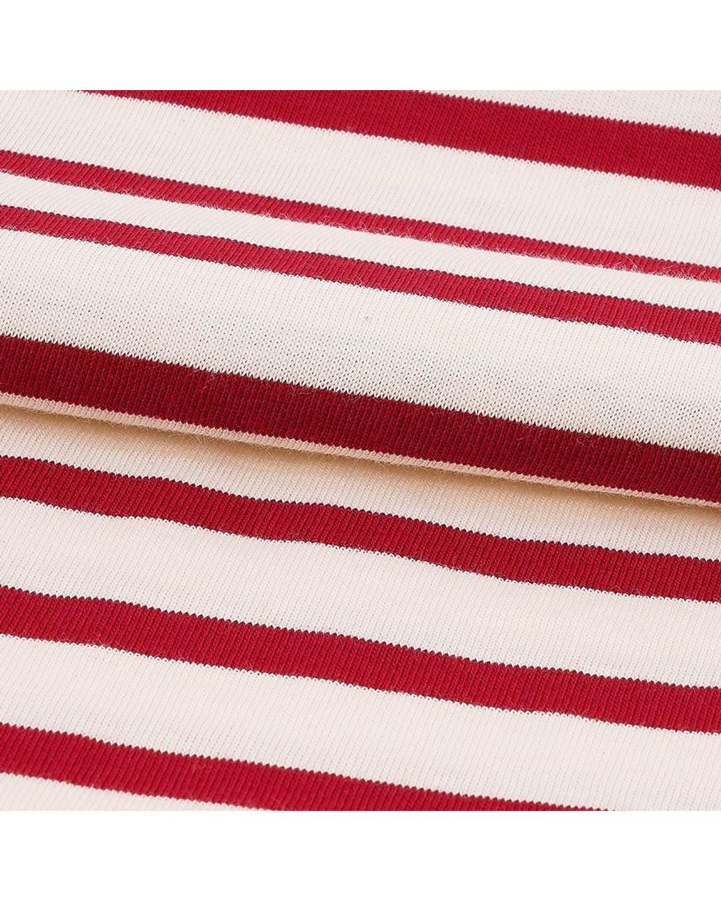 Saint James Red Striped T-Shirt