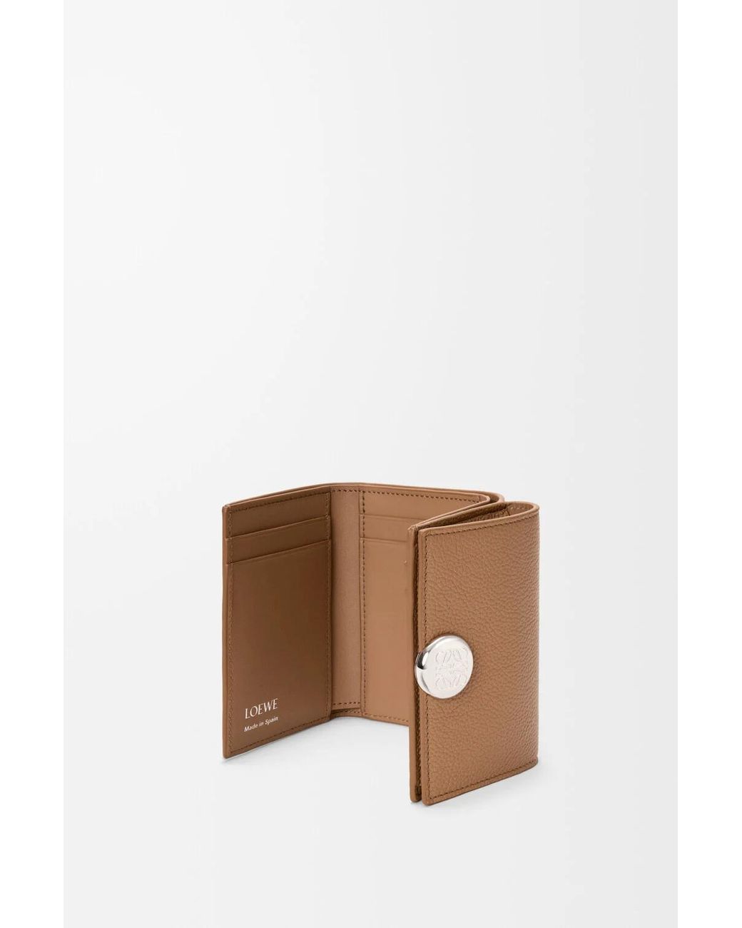 Loewe Natural Pebble Trifold Wallet