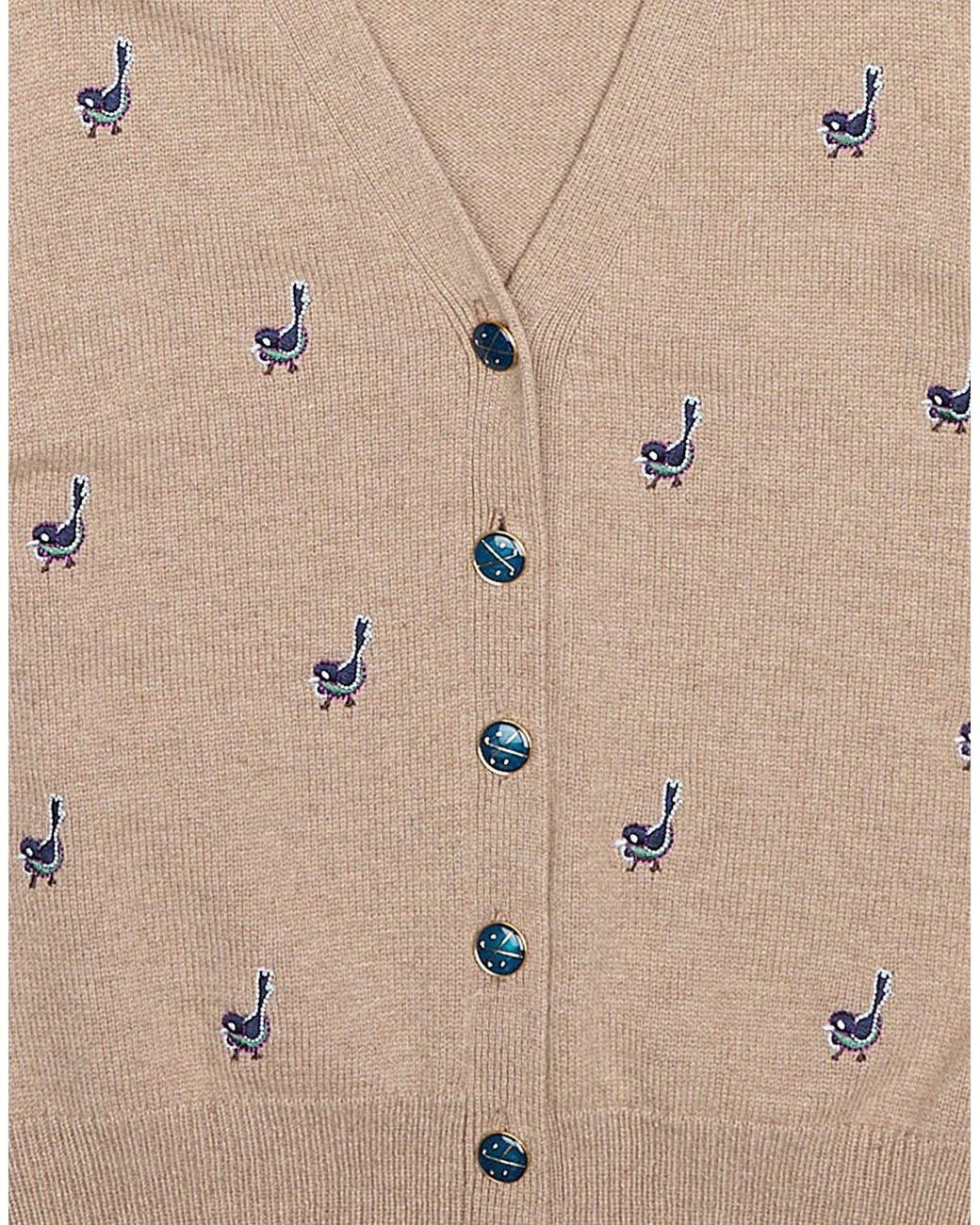 Tory Burch Natural Cashmere Jumpers