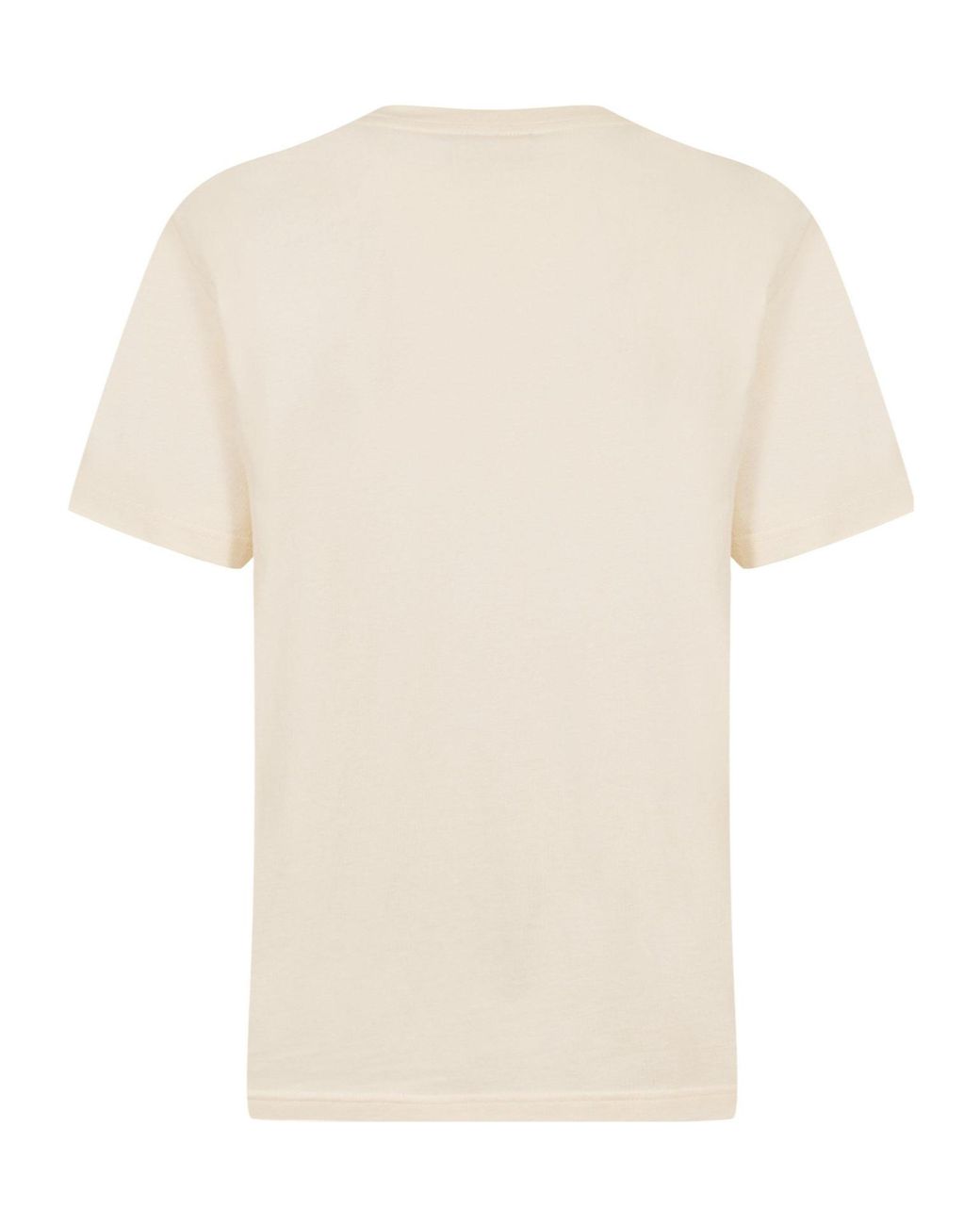 Gant White Logo Short Sleeve T-Shirt for men
