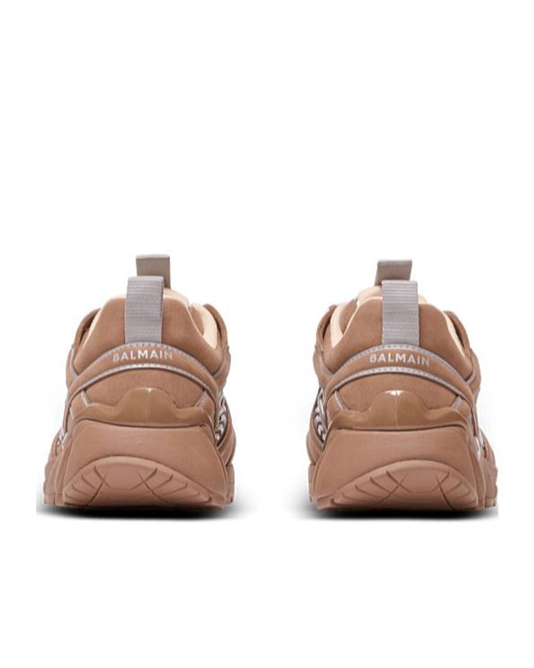 Balmain Brown Cosmic Dust Sneakers