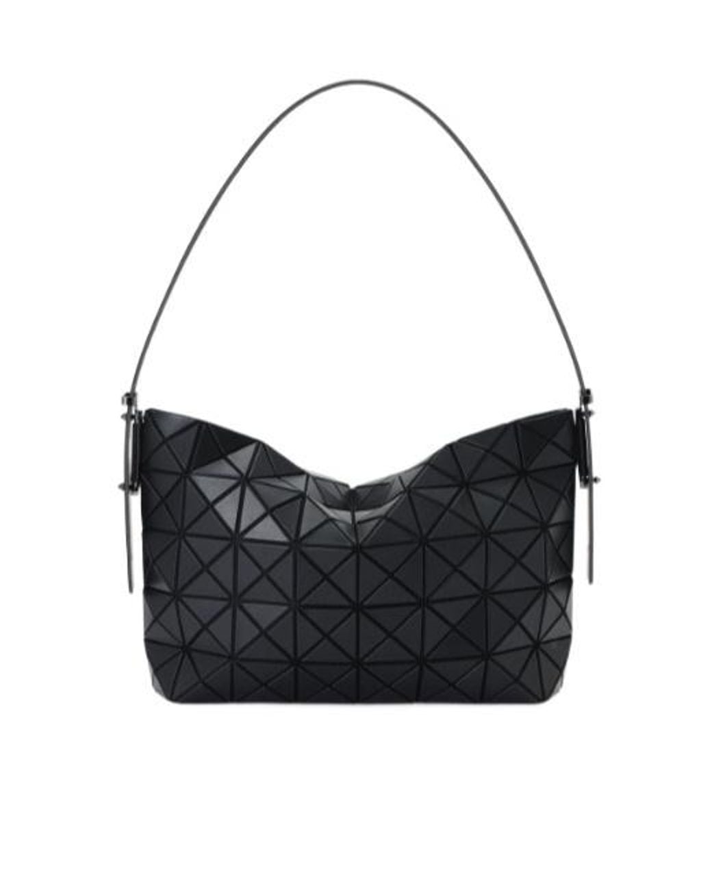 Issey Miyake Black Musette Shoulder Bag