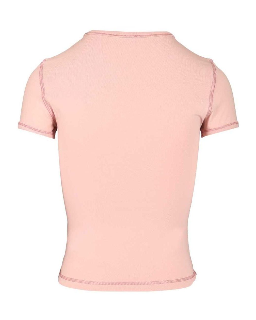 DIESEL Pink Cotton T-Shirt