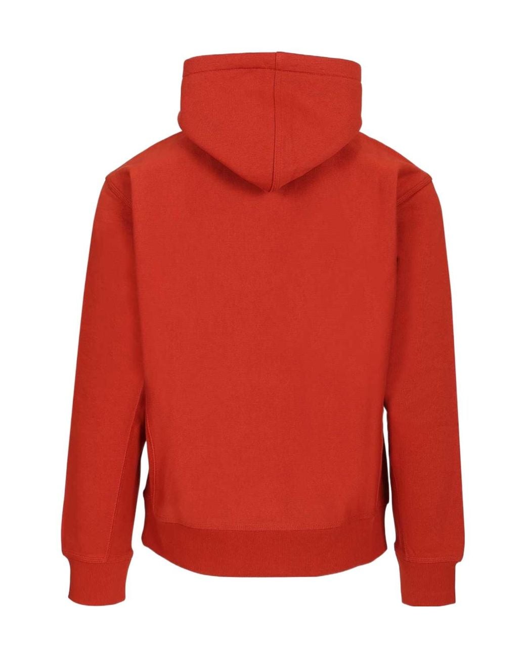 Carhartt Red American Script Logo Hoodie for men
