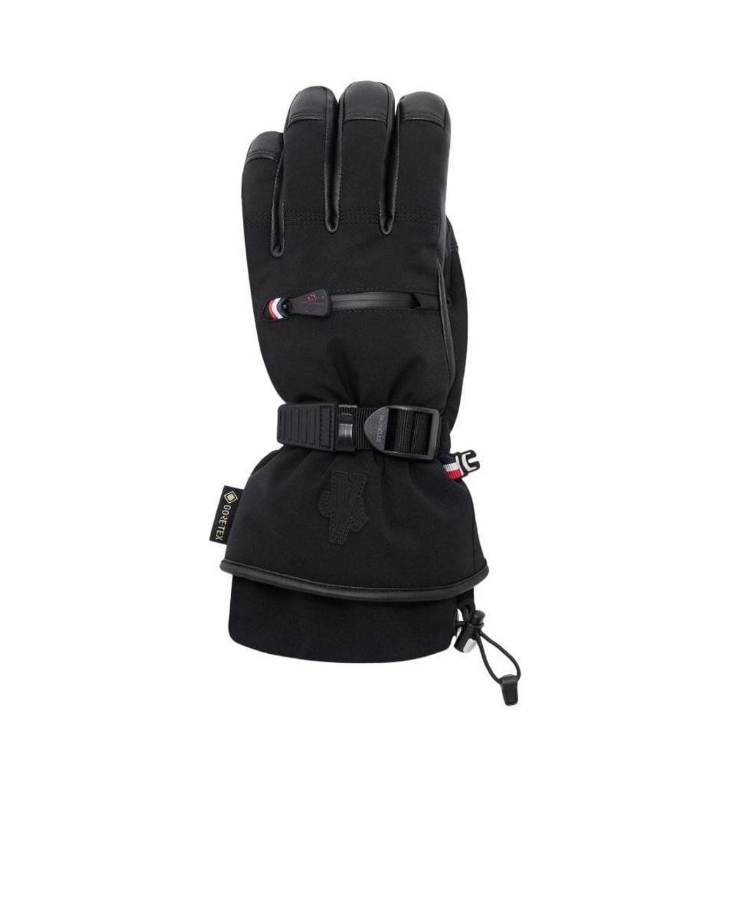 Moncler Black Padded Gloves
