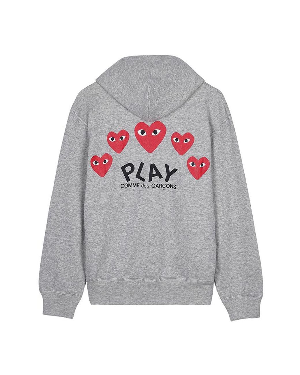COMME DES GARÇONS PLAY Gray Long-Sleeve Sweatshirt for men