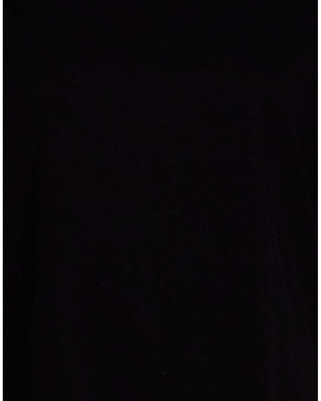 Rick Owens Black Short Sleeves T-Shirts