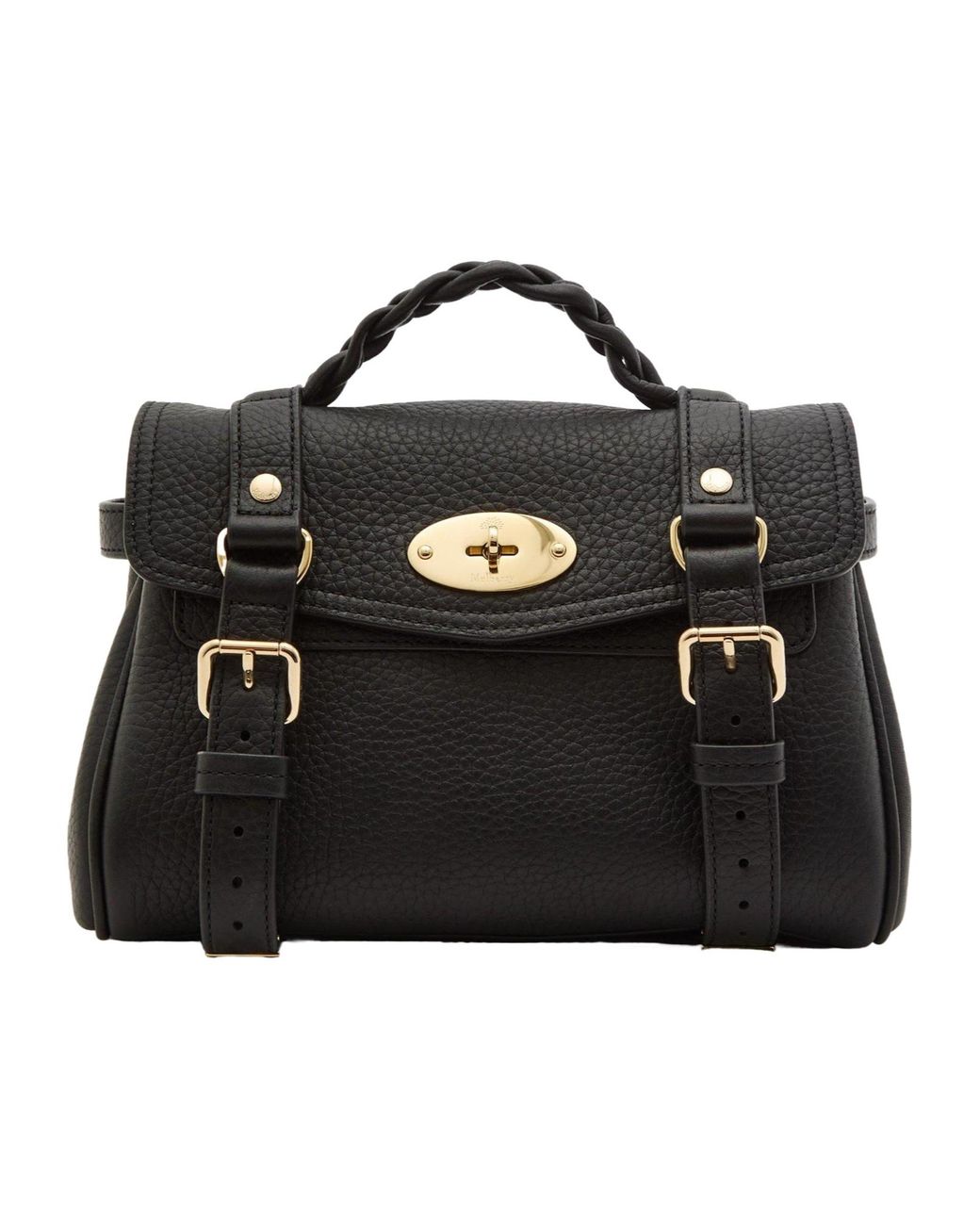 Mulberry Black Mini Alexa Bag