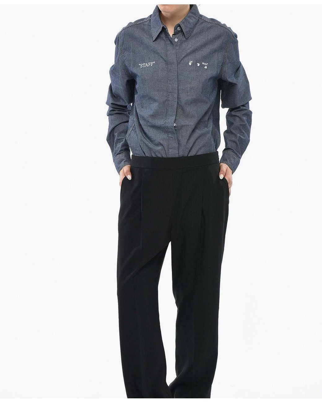 DSquared² Black Tailored Trousers