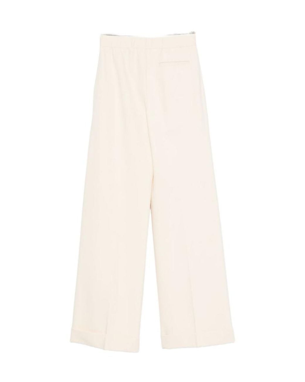 Semicouture White Trousers