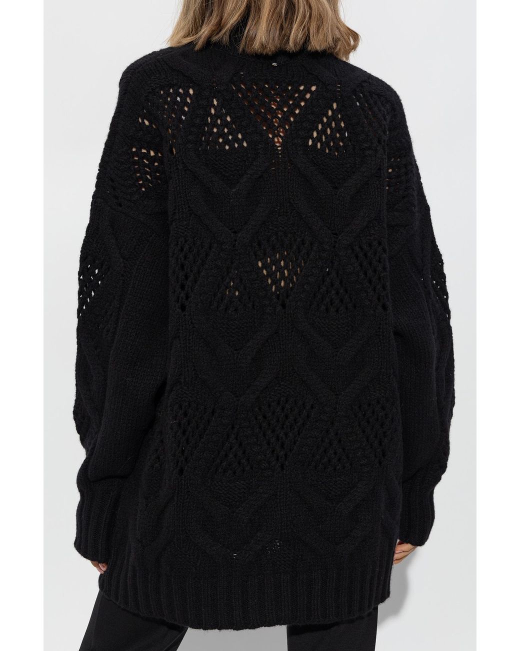 Sportmax Black Wool Turtleneck Edicola