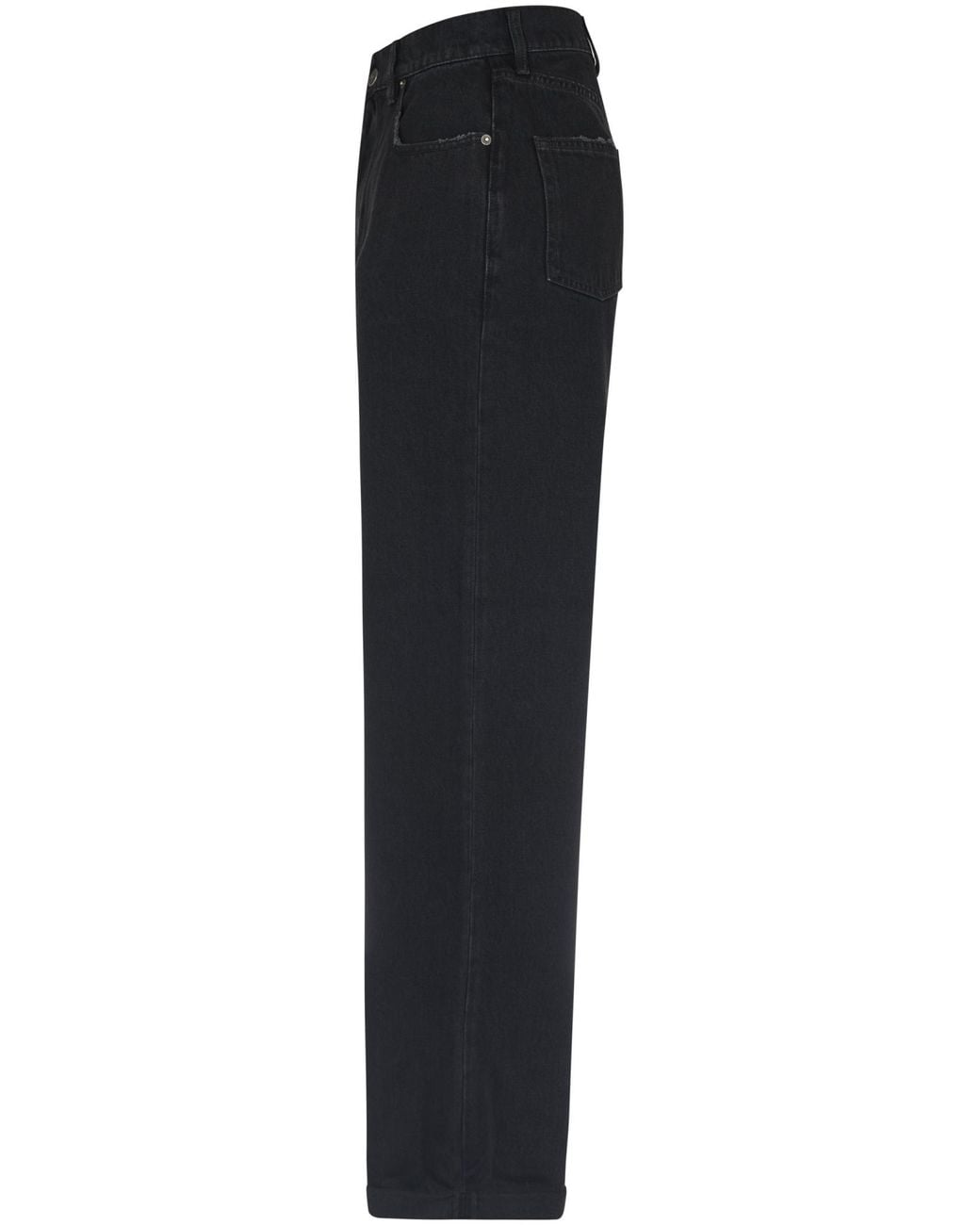 Golden Goose Deluxe Brand Black Star Embellished Wide Leg Jeans