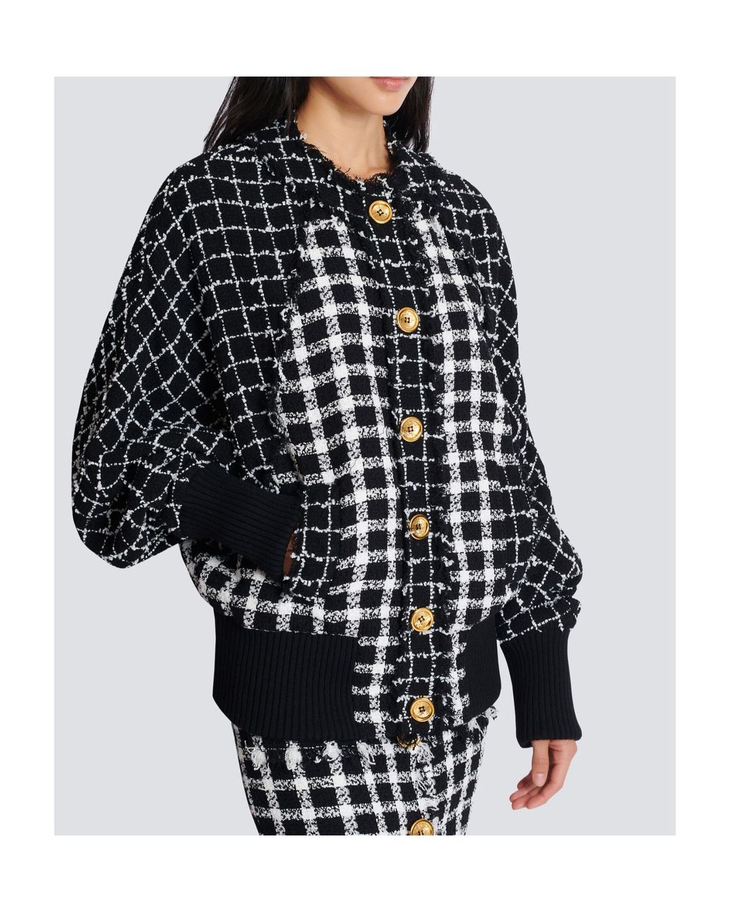 Balmain Black Bomber Jacket