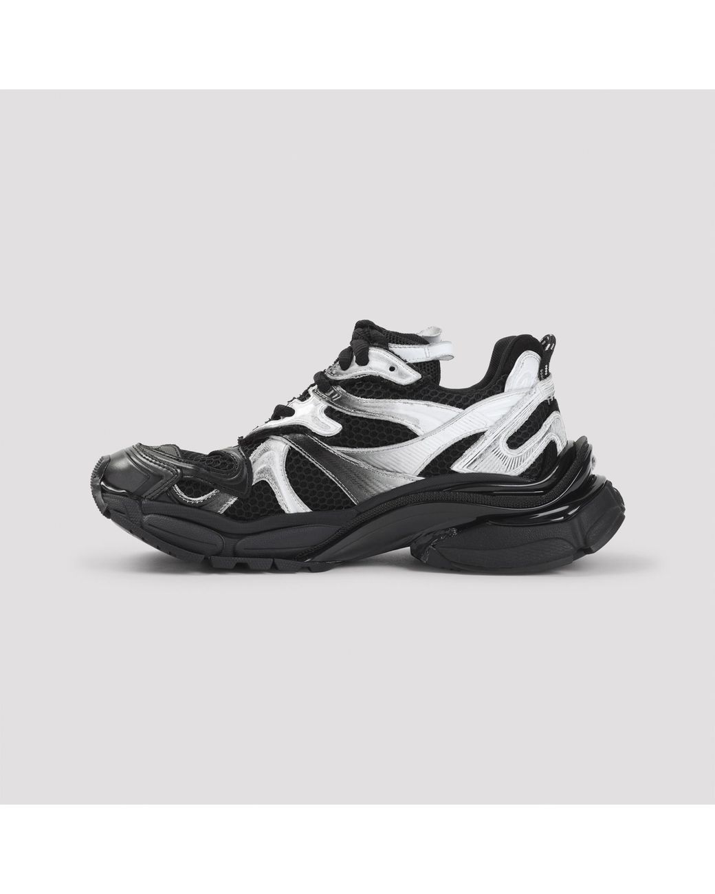 Balenciaga Black 'Runner 2' Sports Shoes