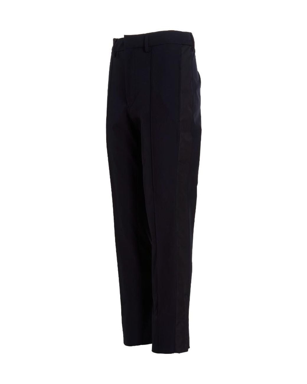 Prada Blue Stretch Technical Fabric Pants for men
