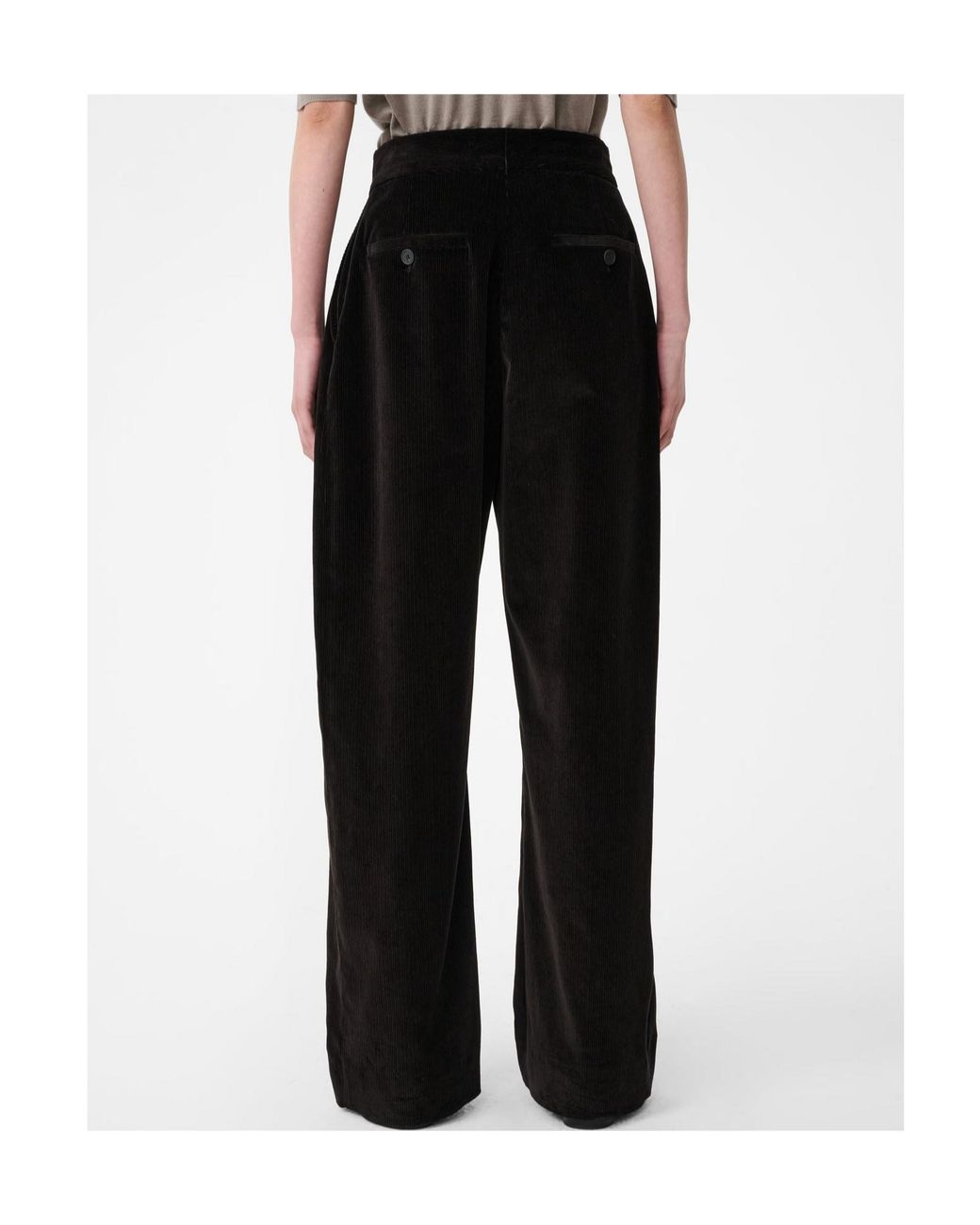 Studio Nicholson Brown Grange Relaxed Pants