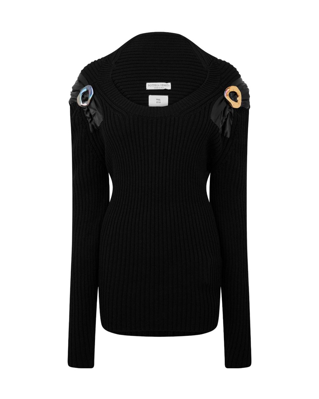 Bottega Veneta Black Knitted Dress