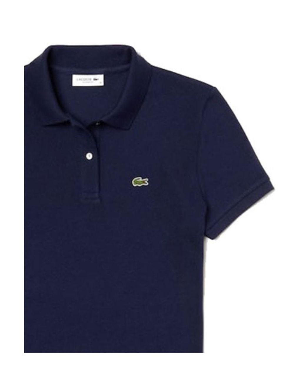 Lacoste Black Buttoned Polo Shirt