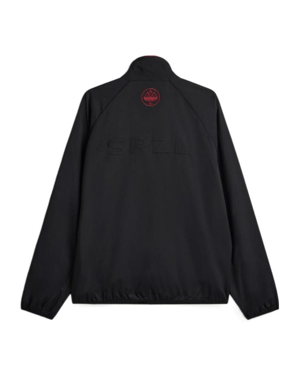 Adidas Originals Black Manchester United Spzl F.C. Track Top for men