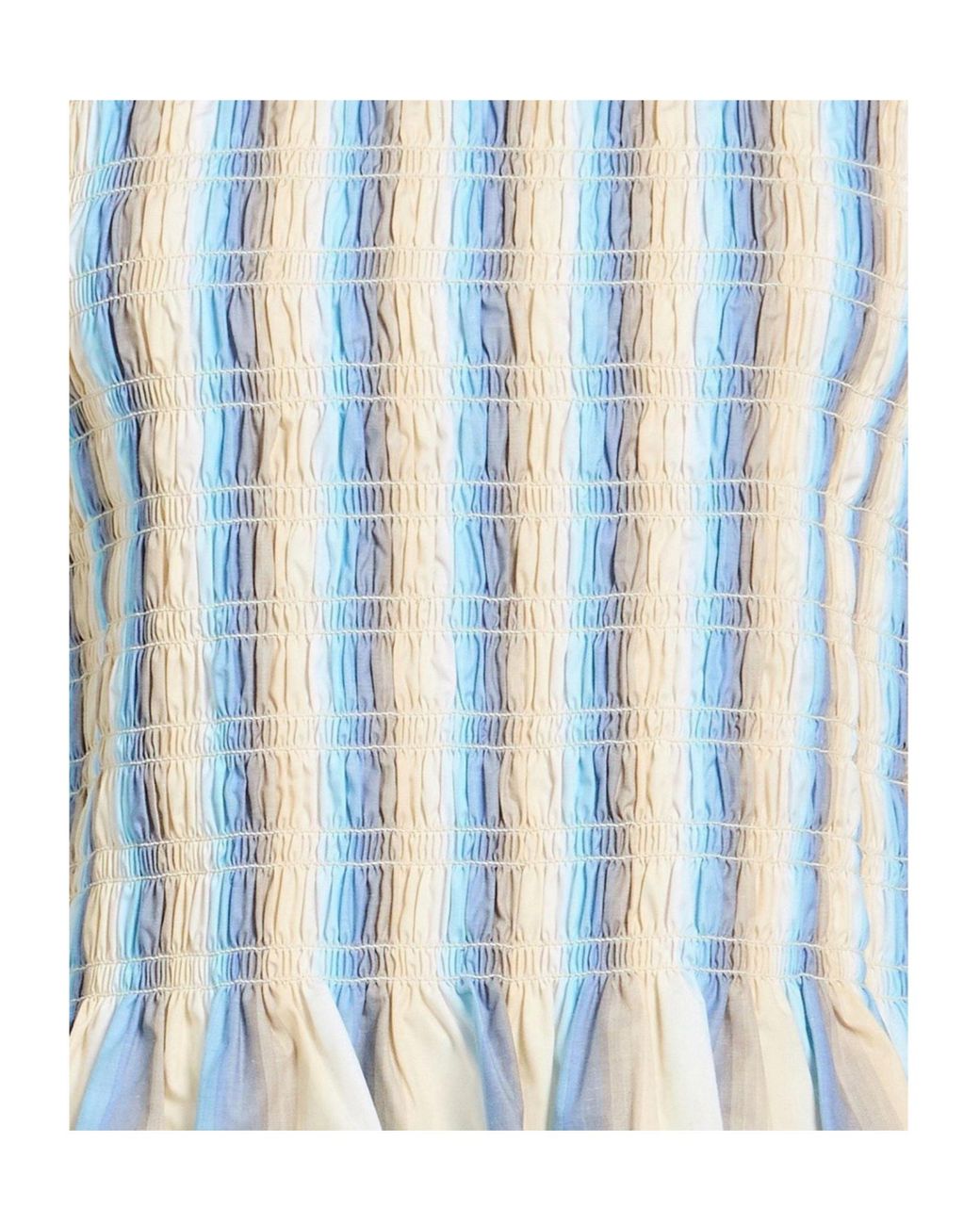 Ganni Blue Top Organic Cotton
