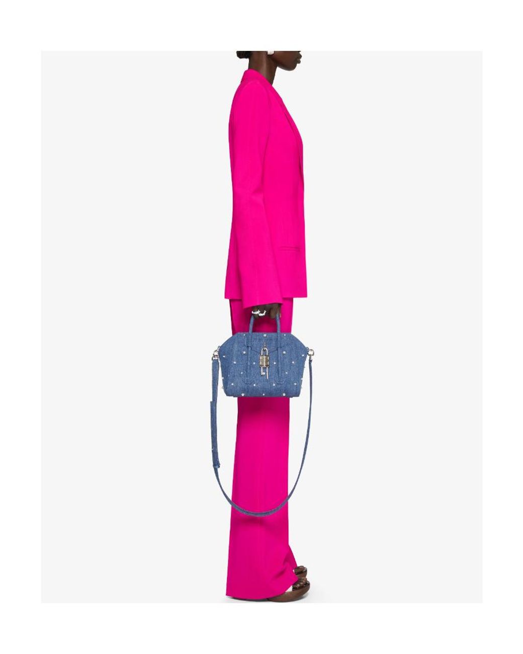 Givenchy Pink Straight-Leg Trousers