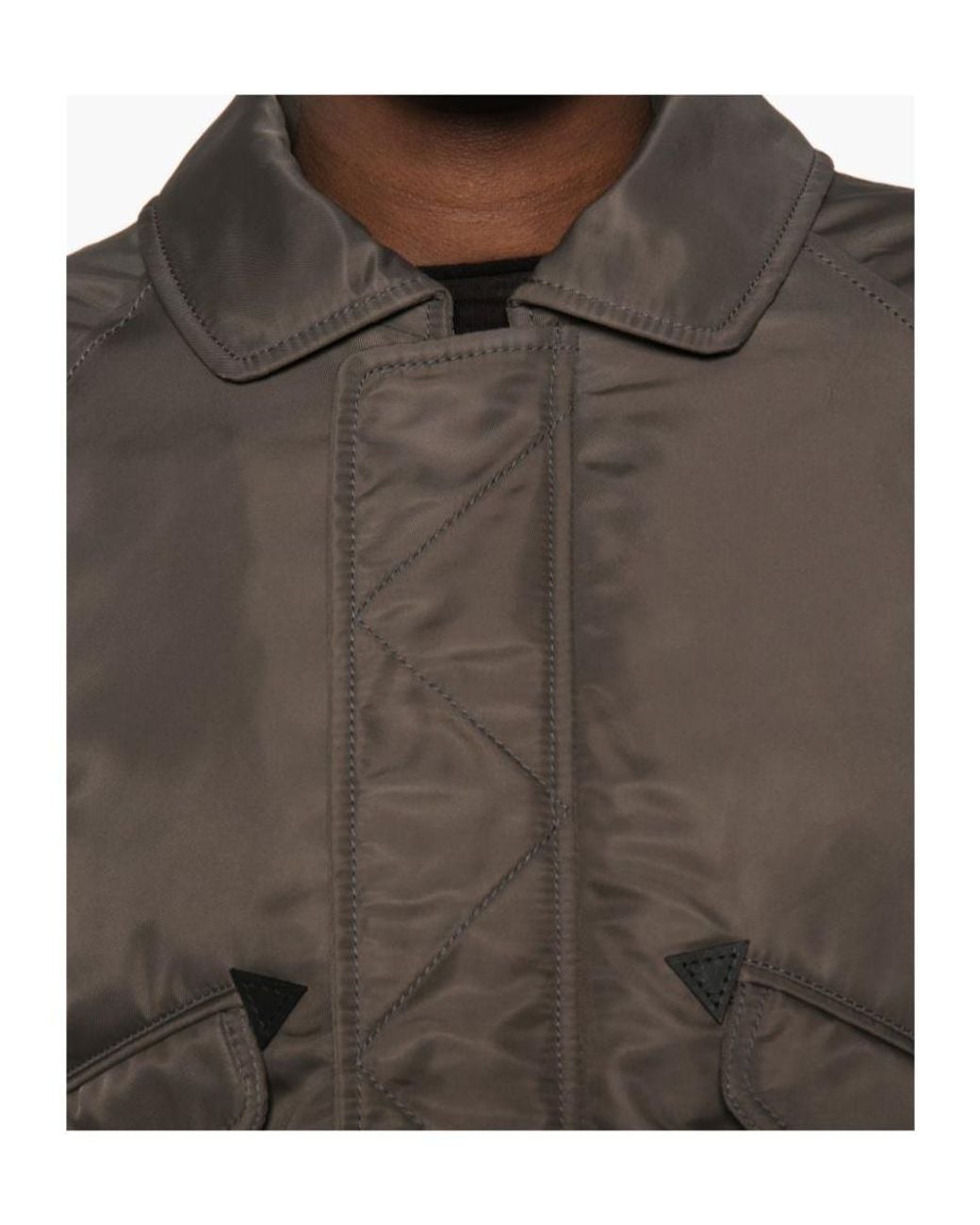 MM6 by Maison Margiela Brown Cropped Zip-Up Jacket
