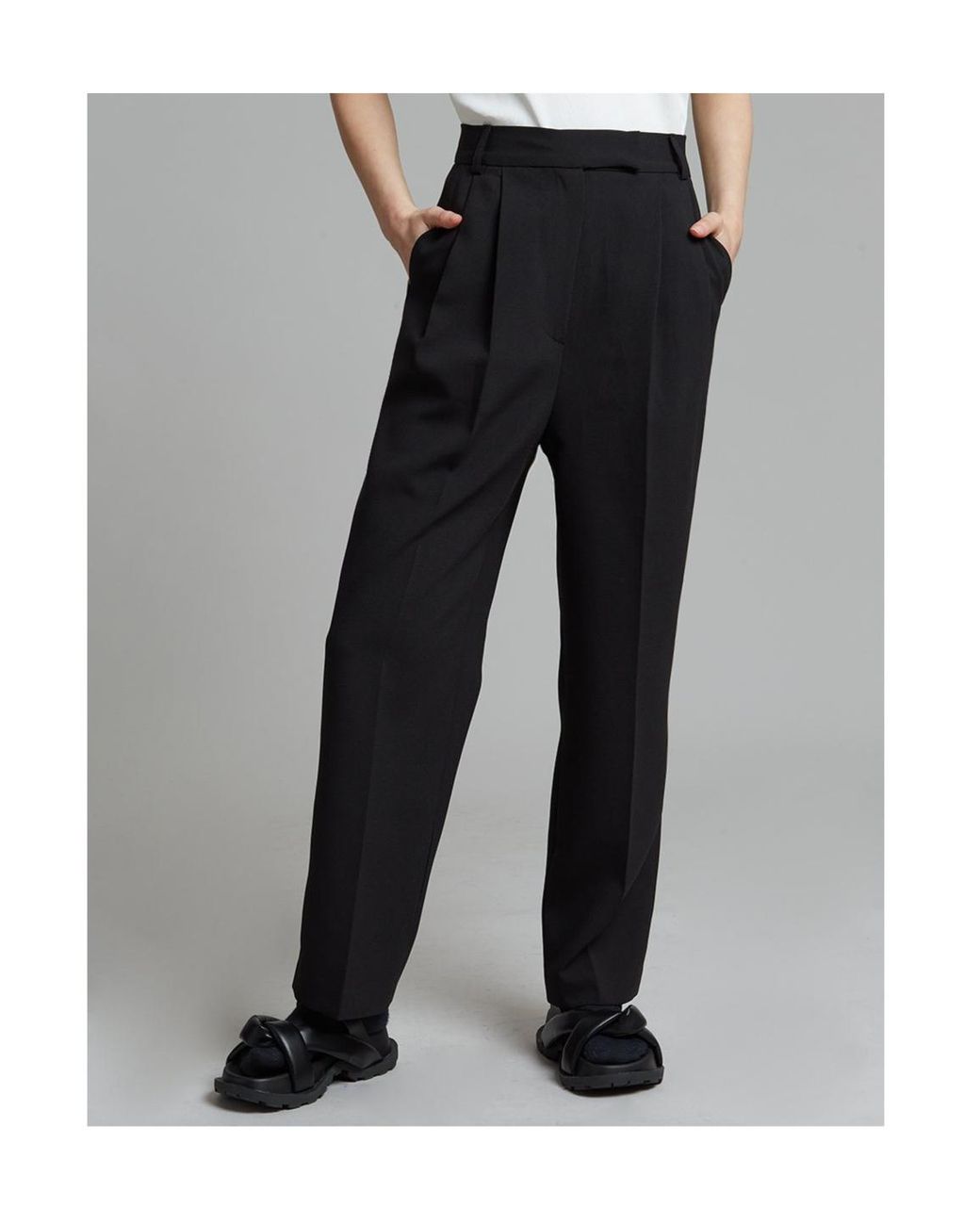 Frankie Shop Black Bea Suit Pants