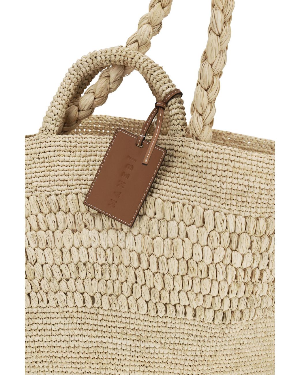 Manebí Natural Manebí Fiji Woven Tote Bag
