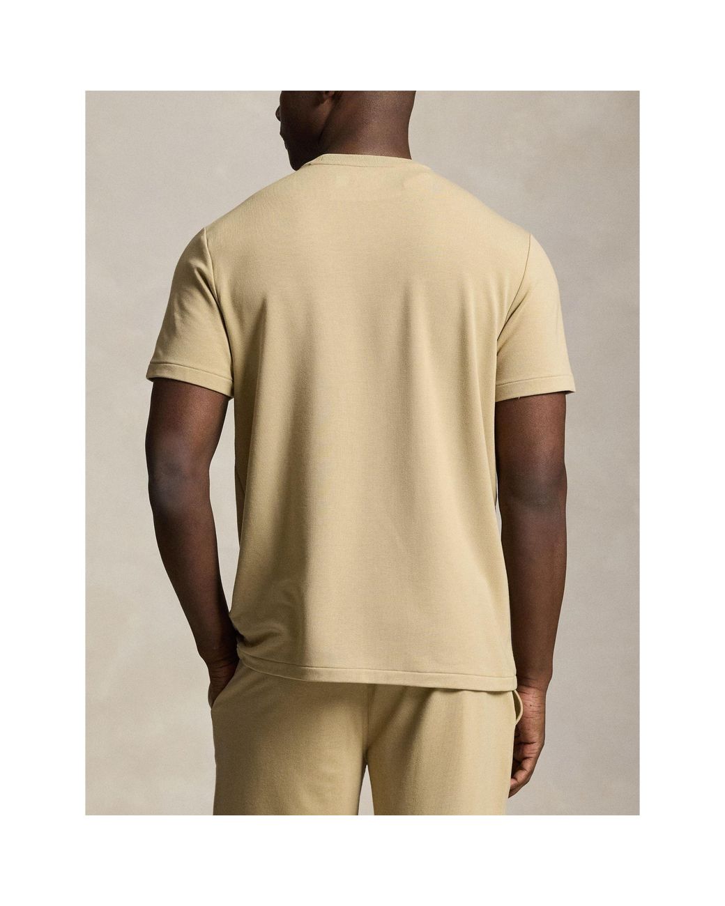 Polo Ralph Lauren Natural Puck Logo T-Shirt for men