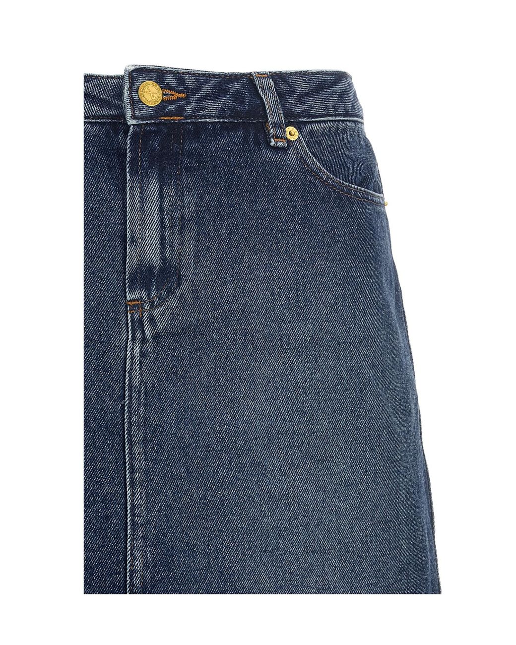 A.P.C. Blue Standard Denim Skirt