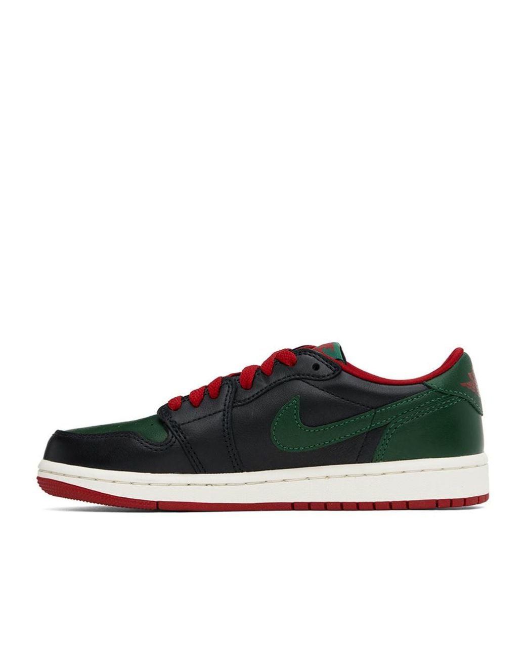Nike Green Air Jordan 1 Retro Low Og Sneakers