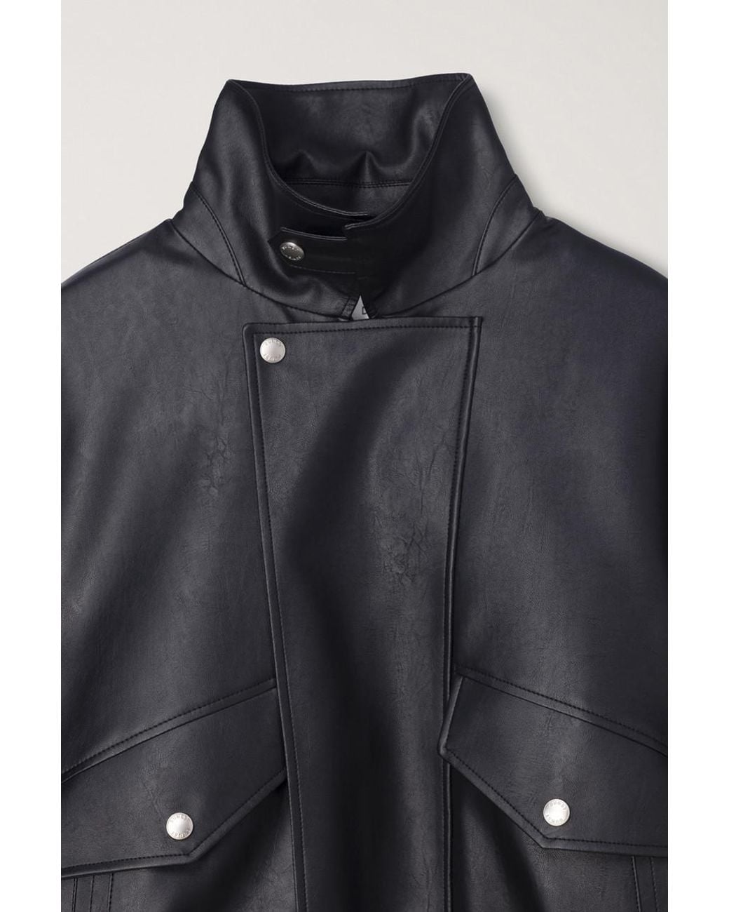 DUNST Black Giacca Cropped Zip-Up Jacket for men