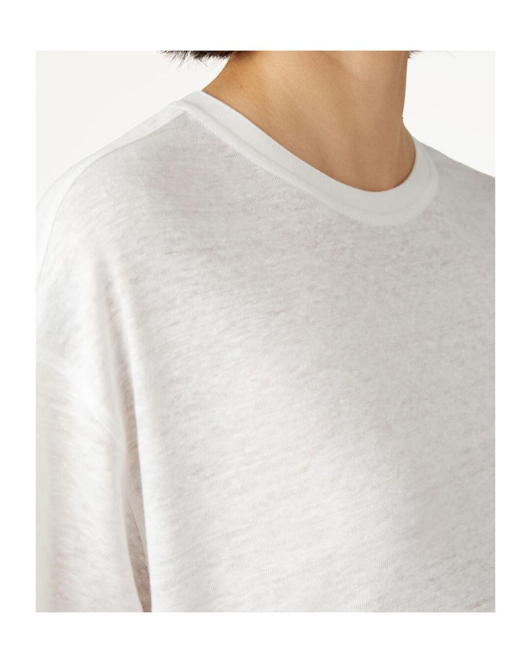 Loro Piana White Gargano Crewneck T-Shirt