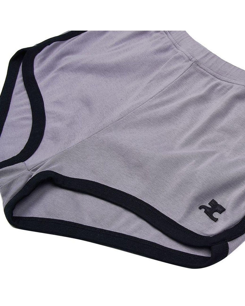 Courreges Gray Courrèges Contrast Mini Shorts