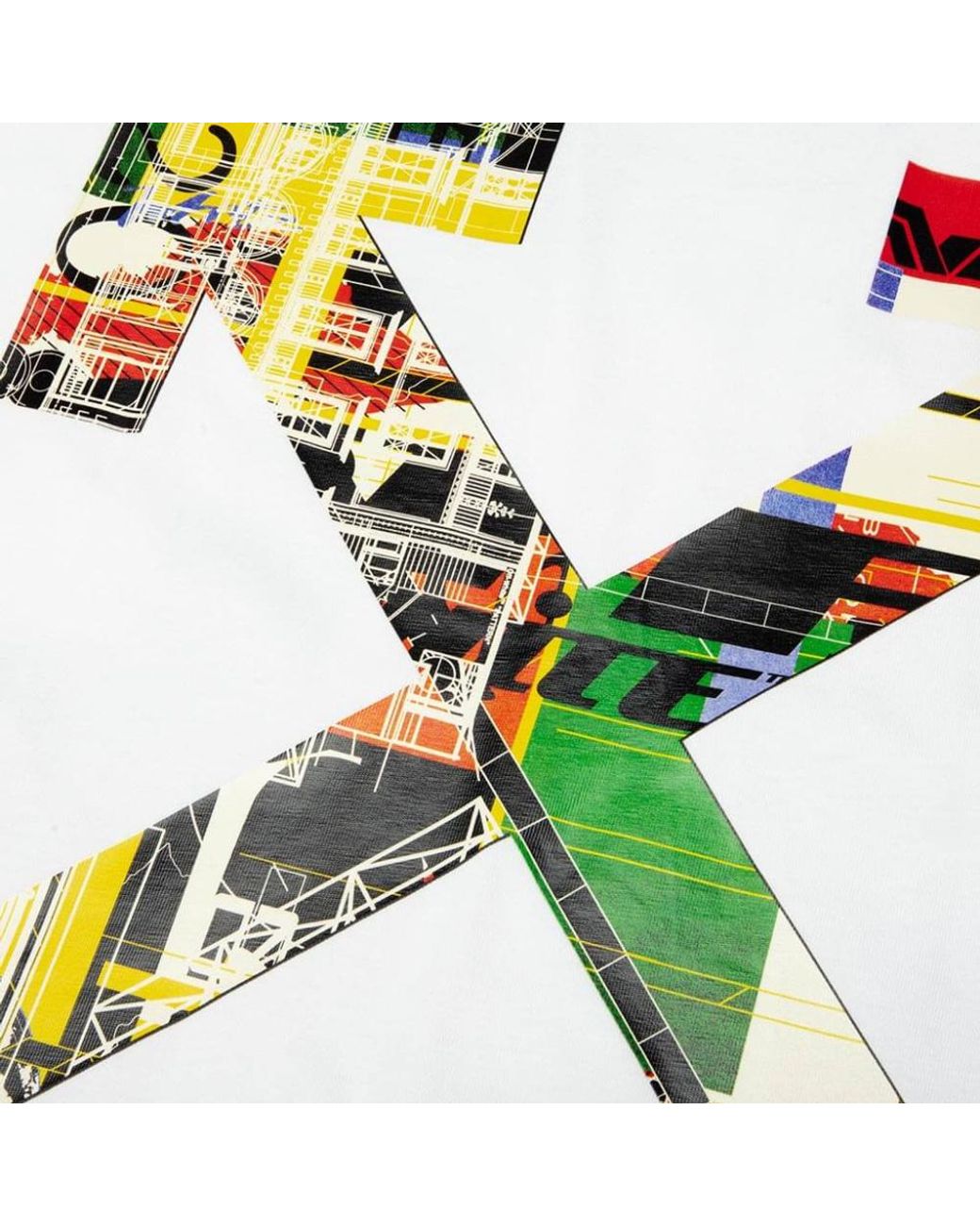 Off-White c/o Virgil Abloh White Industrial Arrow Skate T-Shirt for men