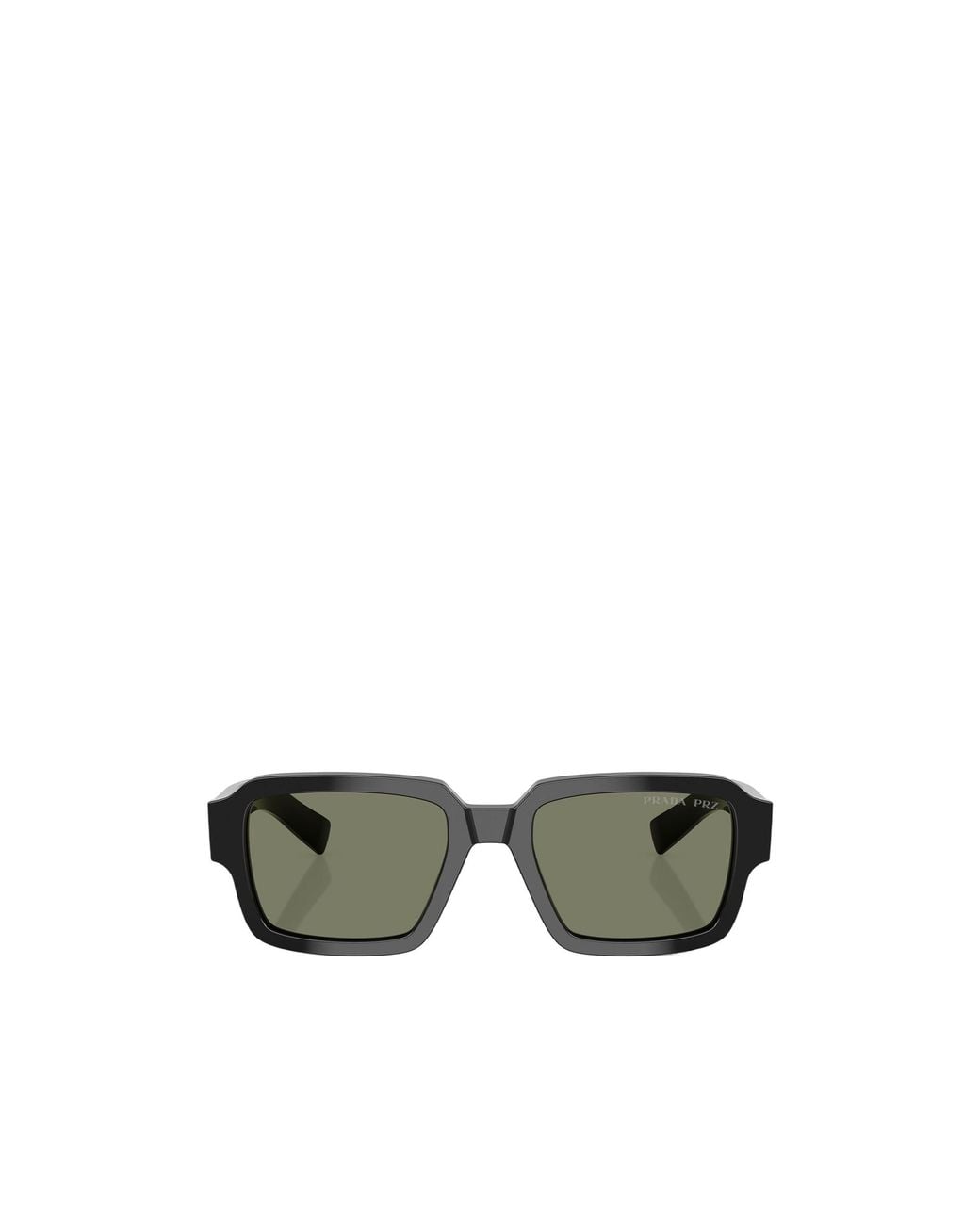 Prada Green Eyewear Square Frame Sunglasses for men