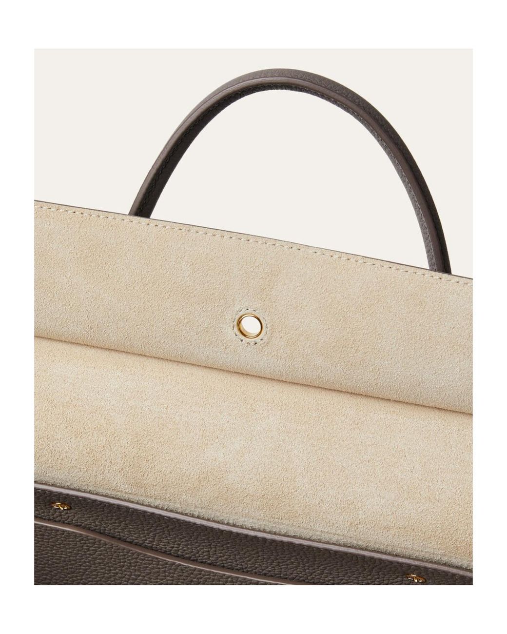 Loro Piana Brown Loom Bag L32