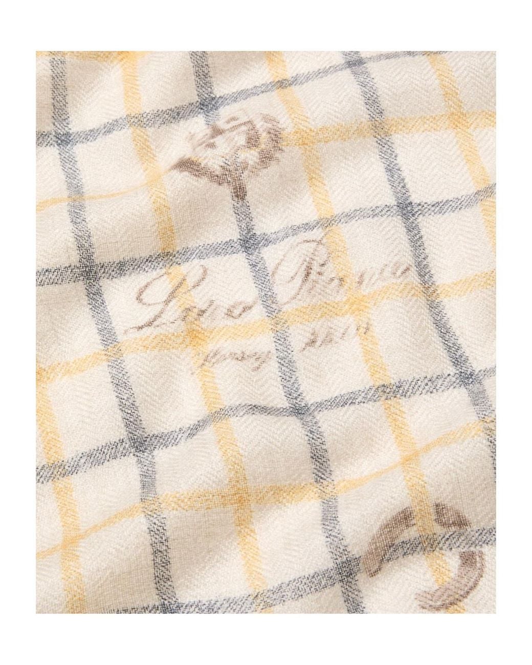 Loro Piana Natural Horsey Foulard 60 X 60 for men
