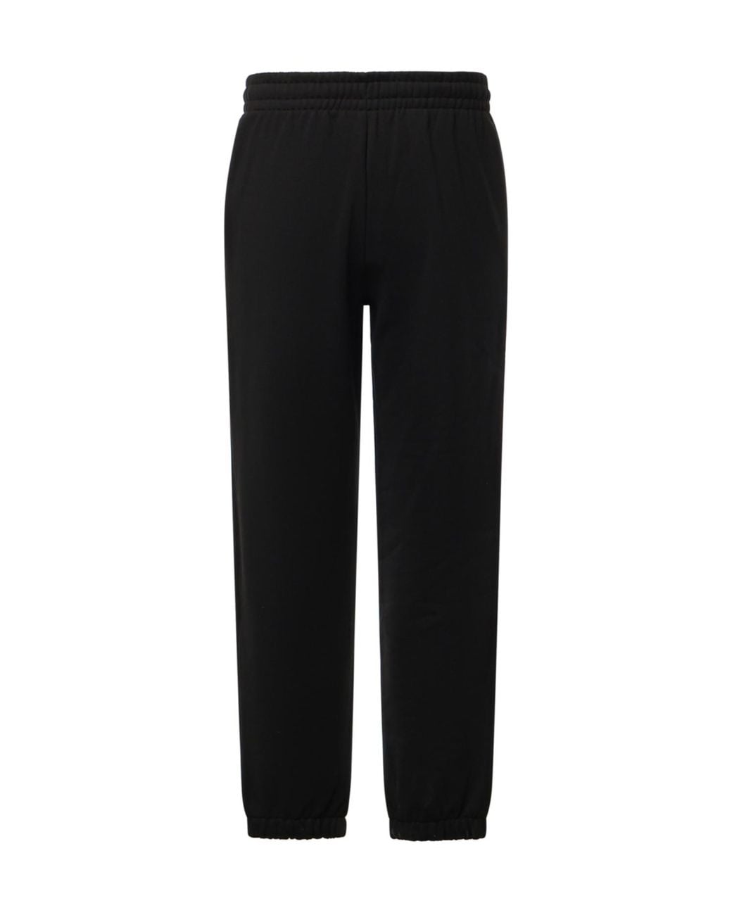 Lacoste Black Regular Fit Fleece Sweatpants for men