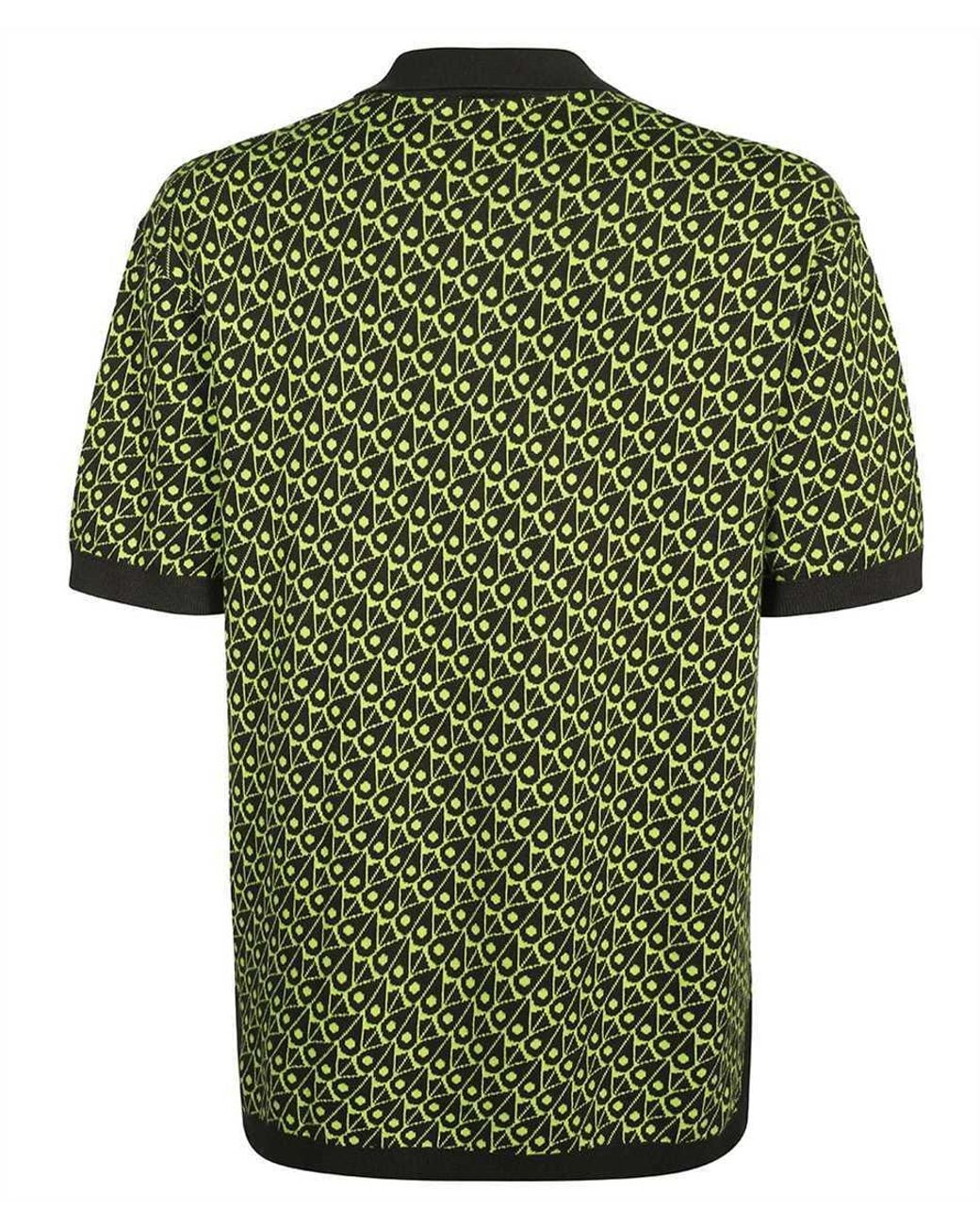 Moose Knuckles Green Short-Sleeved Polo Shirt for men