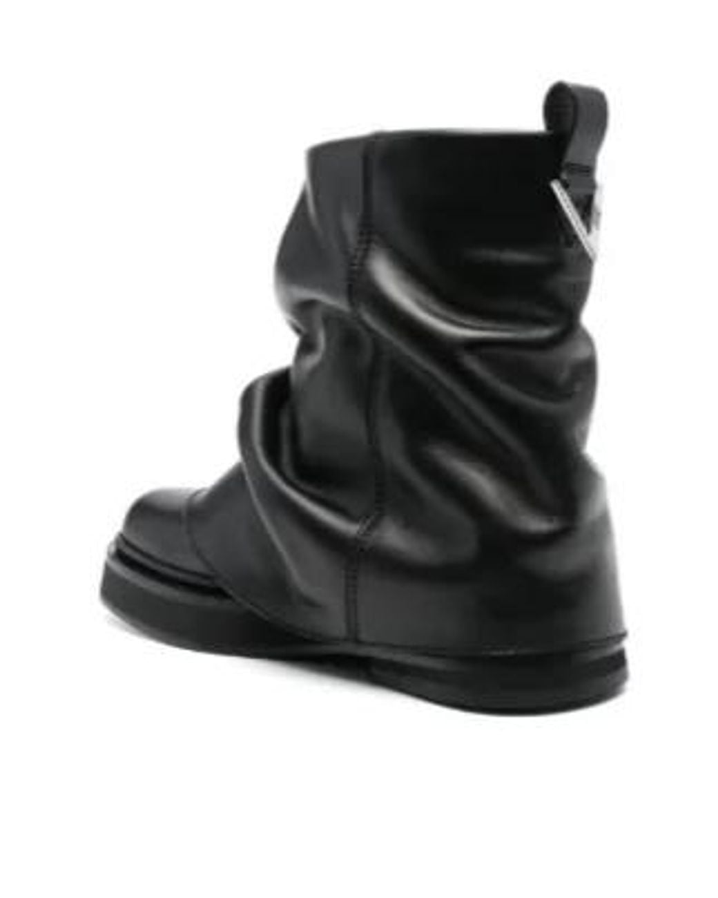 The Attico Black Mini Robin Boots