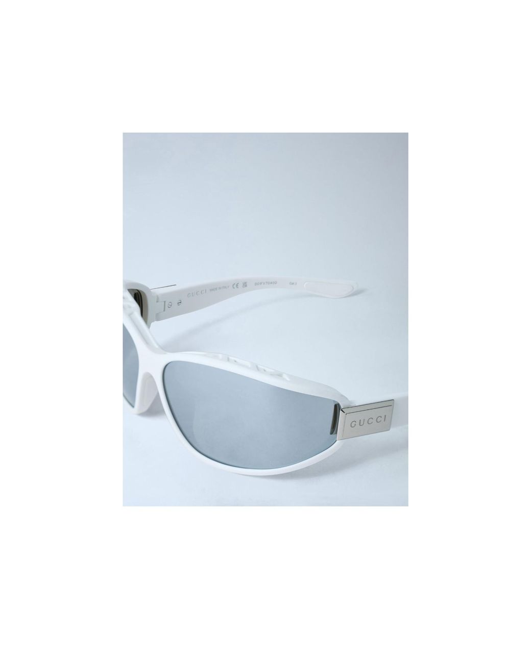 Gucci Blue Eyewear Rectangular Frame Sunglasses for men