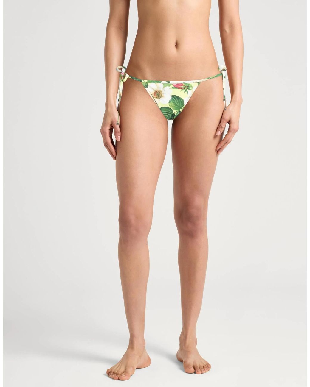 Dolce & Gabbana Multicolor Floral-Print Bikinis