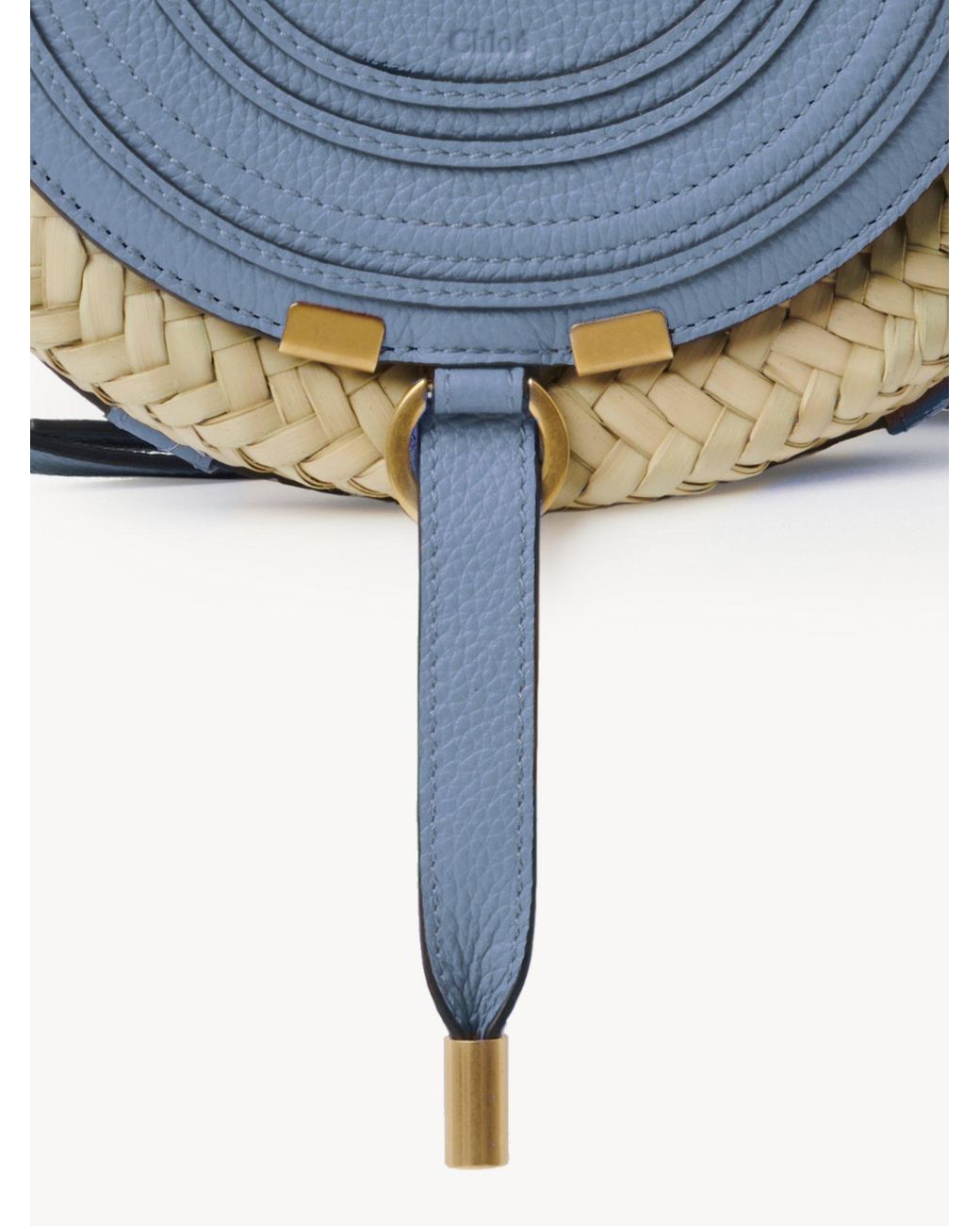 Chloé Blue Marcie Crossbody Bag