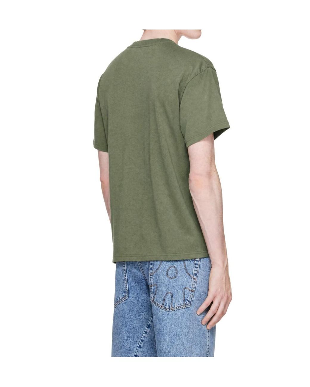 AVAVAV Green Short-Sleeved T-Shirt for men
