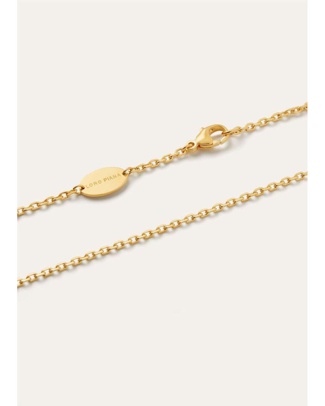 Loro Piana Metallic Shell Necklace