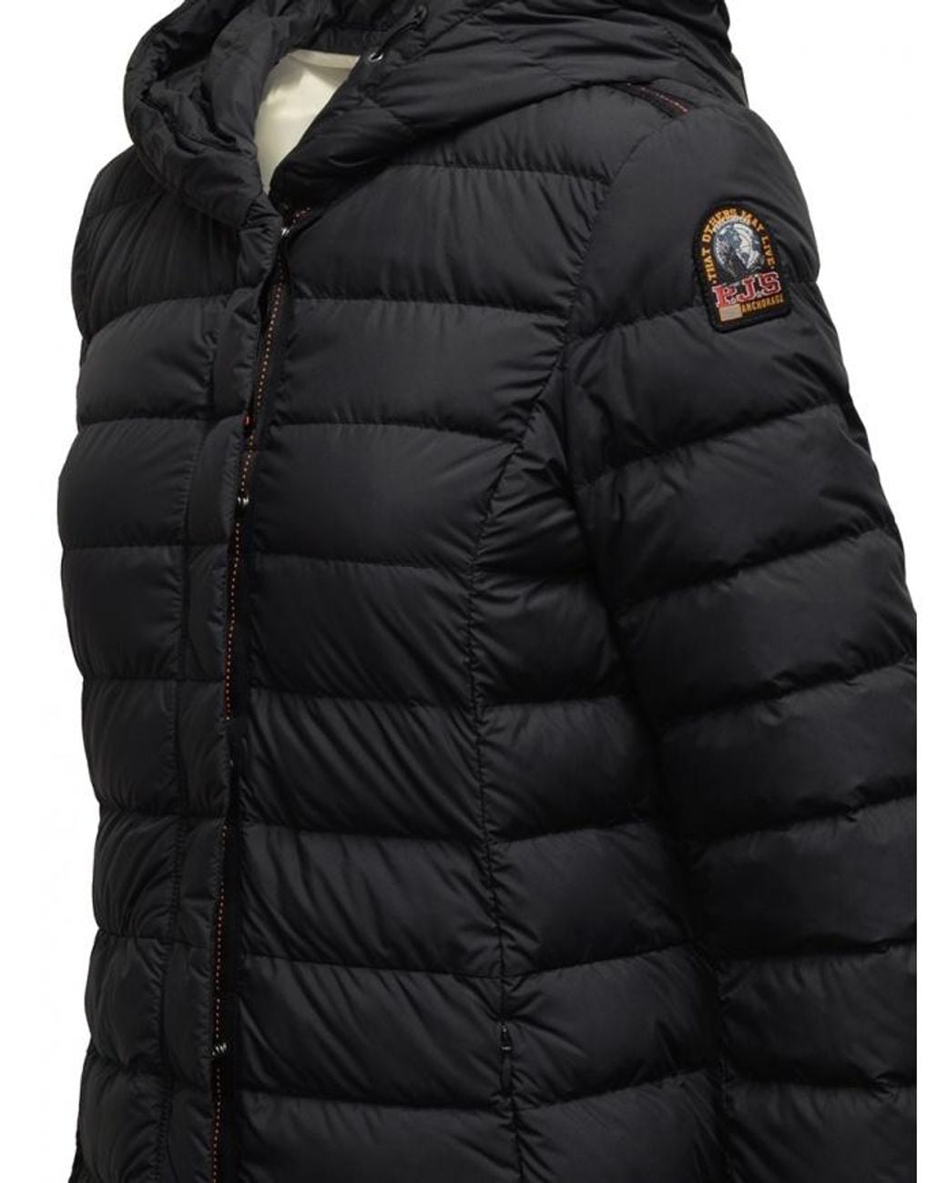 Parajumpers Black Long-Sleeved Down Jacket