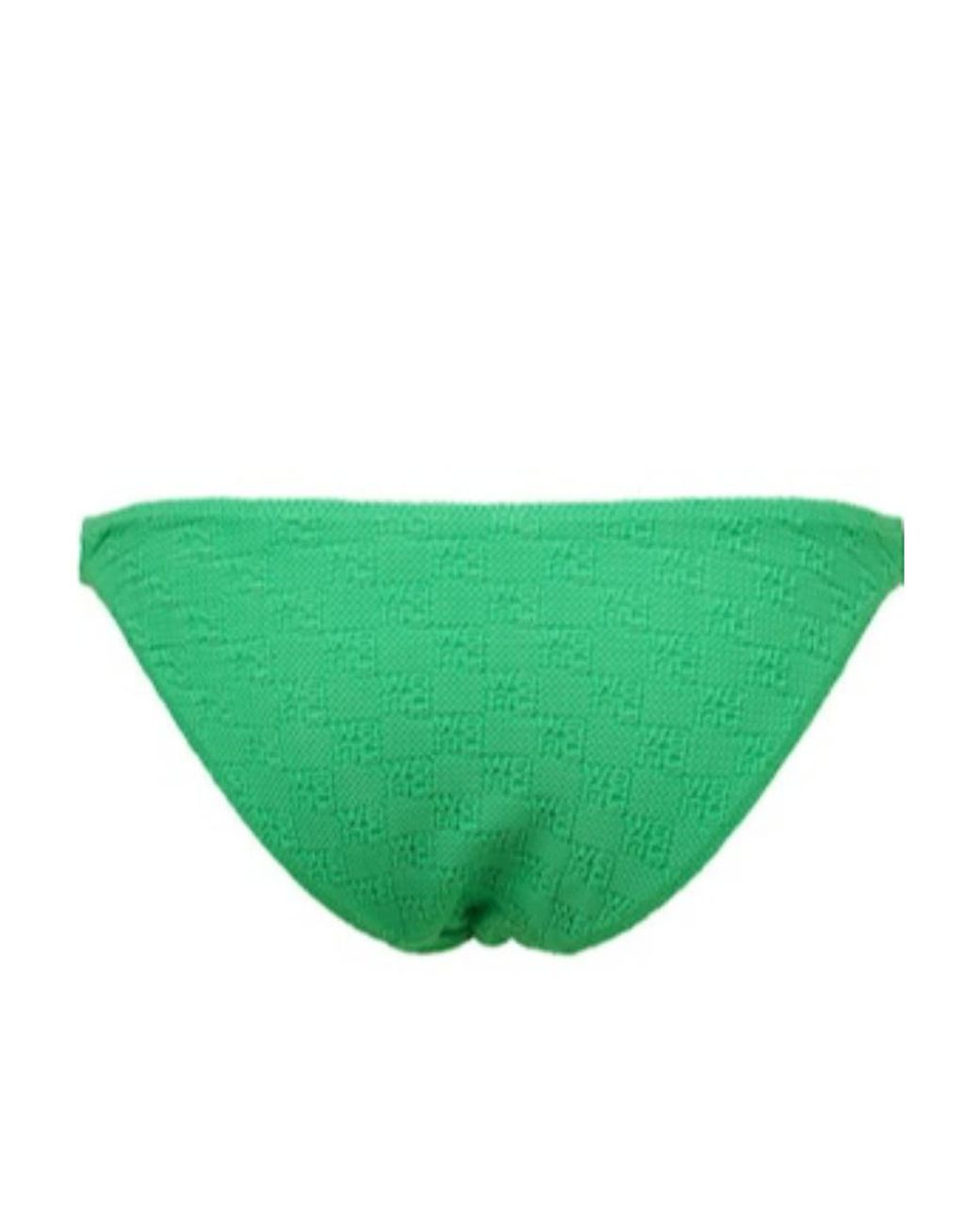 Alexander Wang Texture Logo Jersey Bikini Bottoms in Green | Lyst