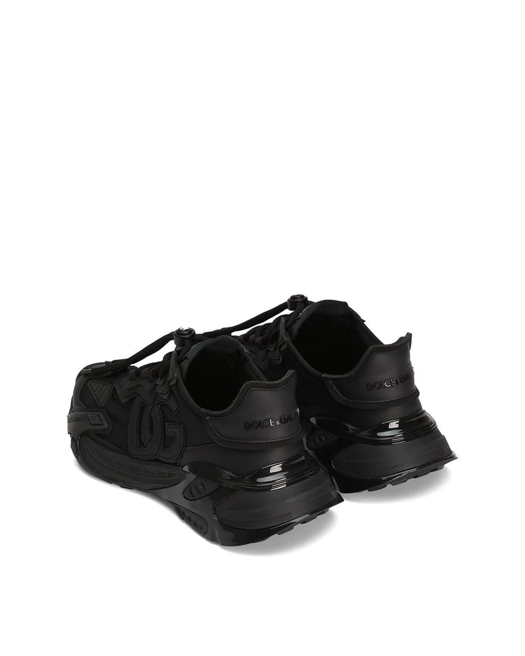Dolce & Gabbana Black Day Faster Panelled Sneakers for men