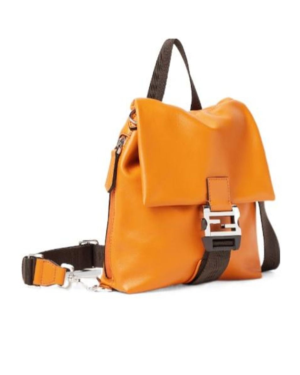 Fendi Orange Flux Cross Body for men